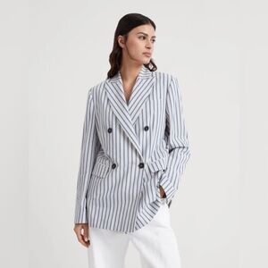 Brunello Cucinelli Woman’s Linen Blazer SZ. IT 42 US. M